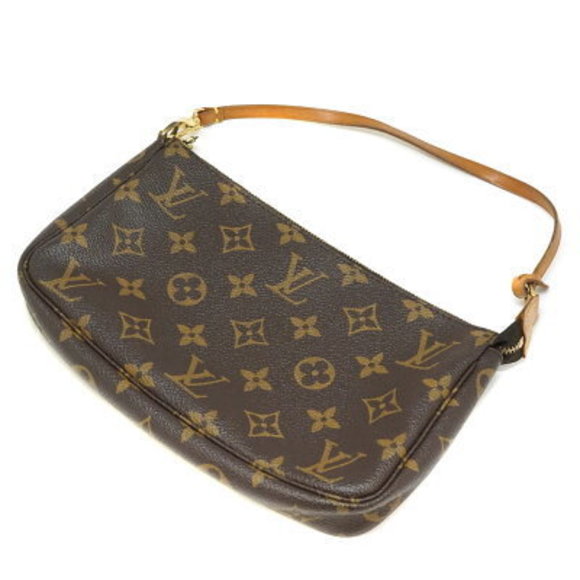 Louis Vuitton Pochette Accessoires Accessory Pouch Monogram Brown - Picture 1 of 12